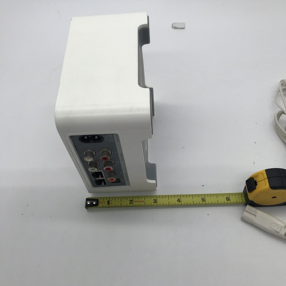 Sonos CONNECT White Audio Component w/ Volume Control, Power & RCA Cables