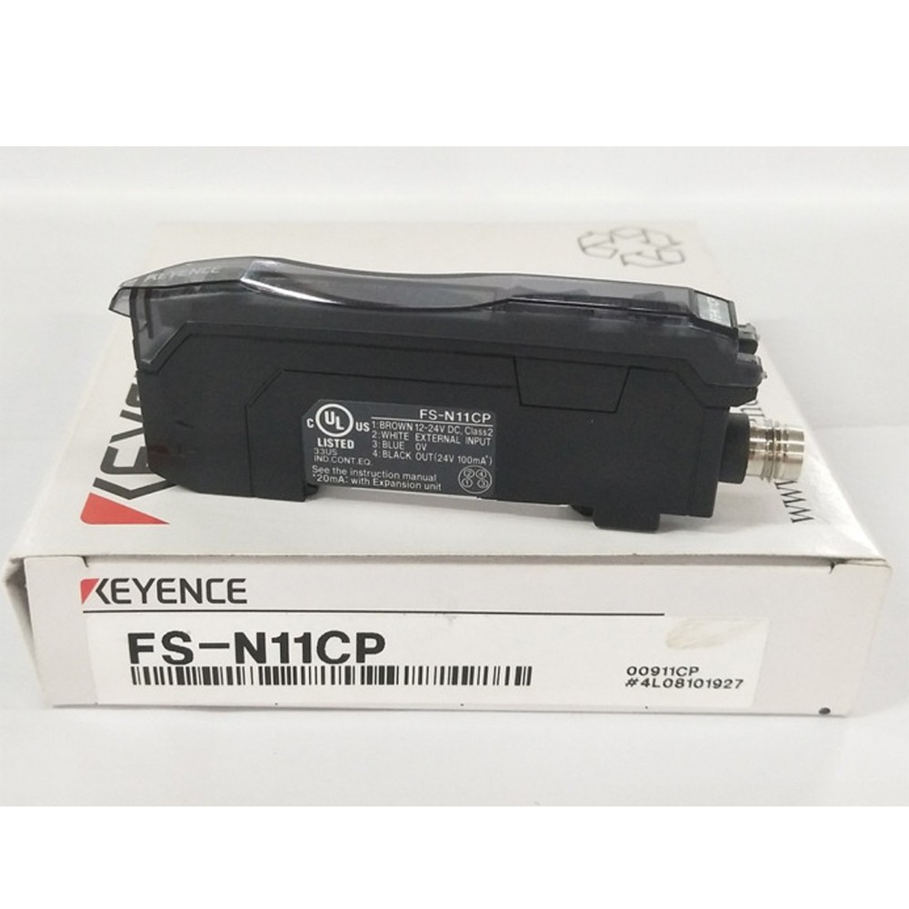 KEYENCE FS-N11CP Digital Display Fiber Amplifier Sensor New