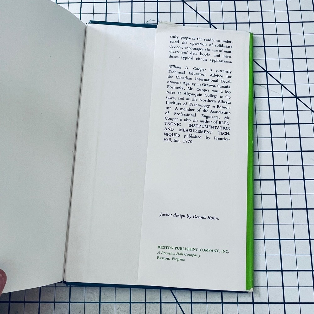 Solid-State Devices Analysis and Application 1974 Electronics William Cooper