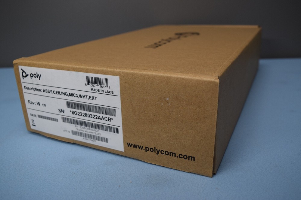 Polycom Ceiling Microphone Array Extension Kit White 2200-23810-002 SEE PICTURES