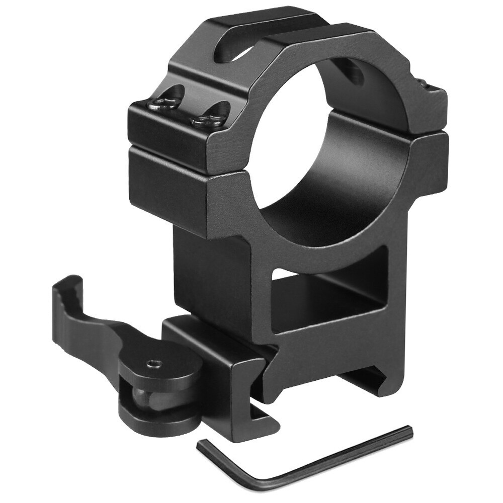 Medium Profile Quick Release 30mm Scope Rings Mount for Picatinny Rail