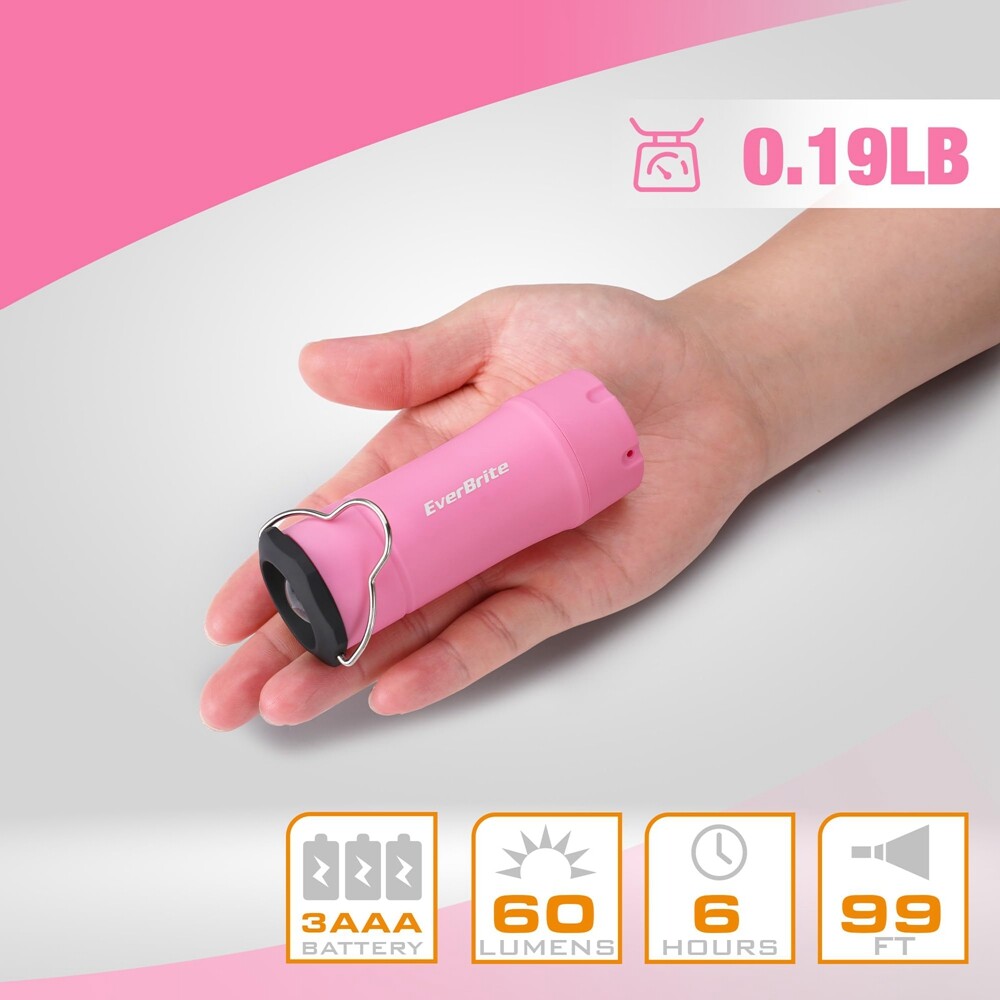 EverBrite 2-in-1 Portable Lantern Flashlight with 3 Mode Mini Flashlight Lantern