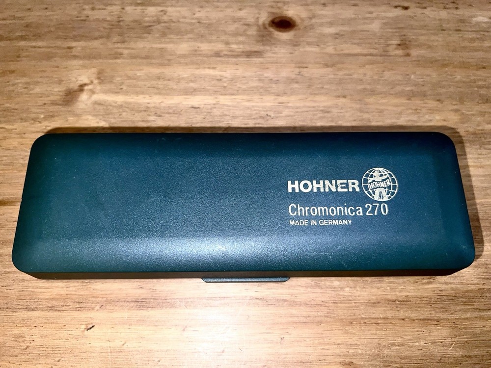 Hohner Chromonica 270 Harmonica in With Case