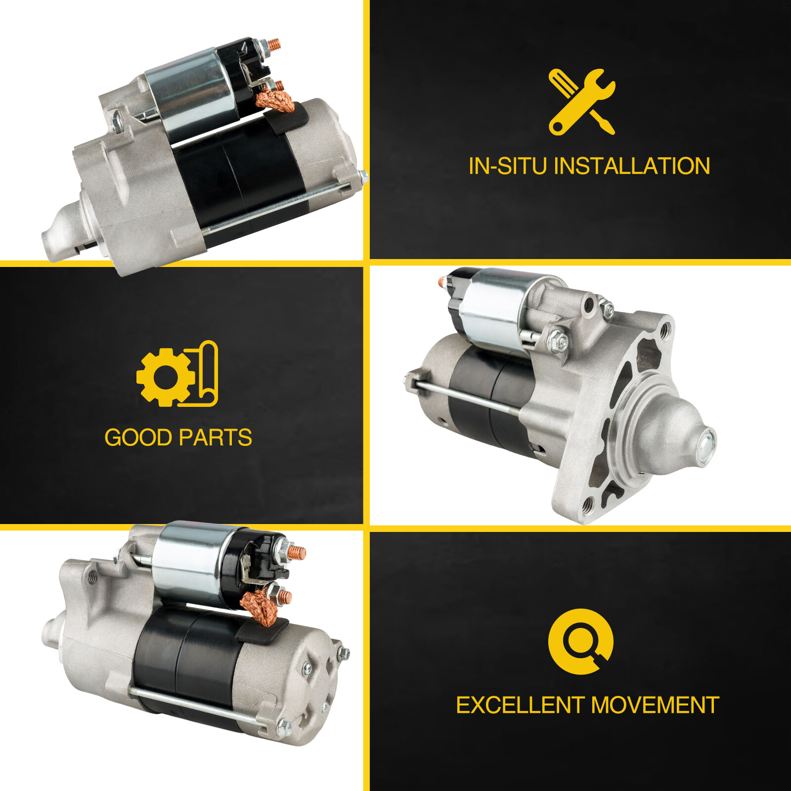 Starter for Dodge Ram 1500 2006 2007 2008 2009 2010 Ram Dakota 2011 3.7L 4.7L