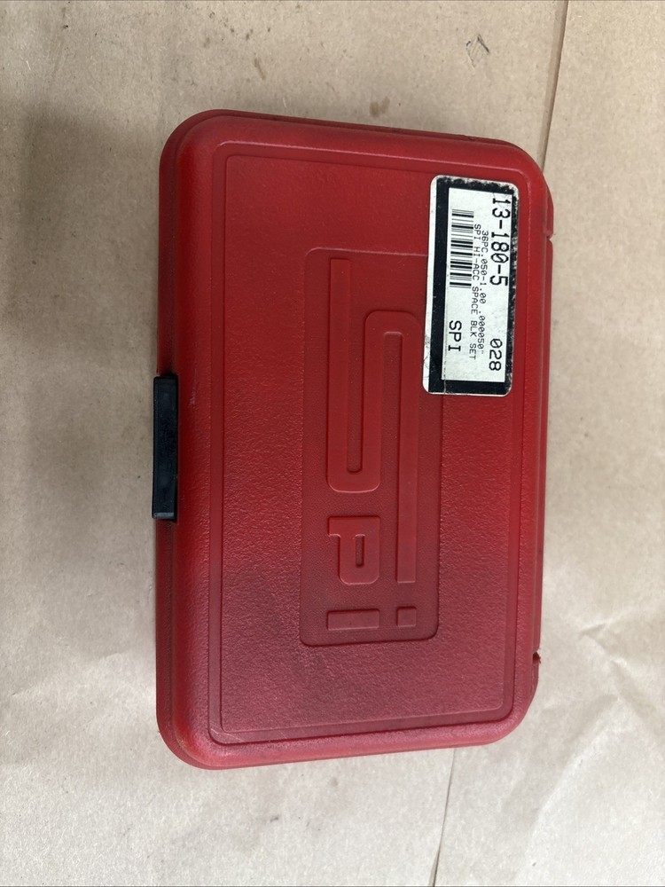 SPI High precision (.000050) Round Block Set with certification NOS