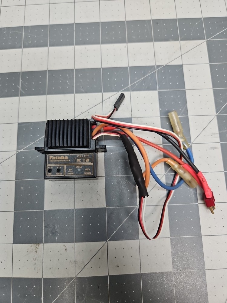 FUTABA MC-112B Tested VINTAGE /ESC Brushed  SPEED CONTROLLER WITH REVERSE Fast s