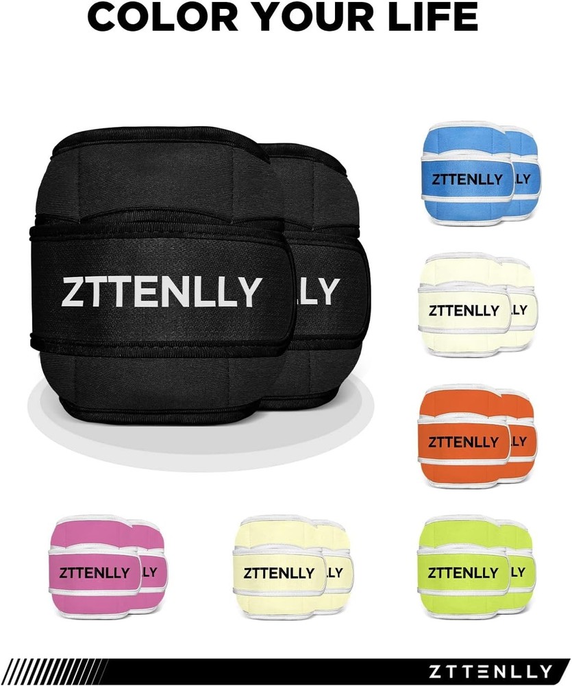 Lightweight Adjustable Ankle Weights - Comfortable for Every Workout Session