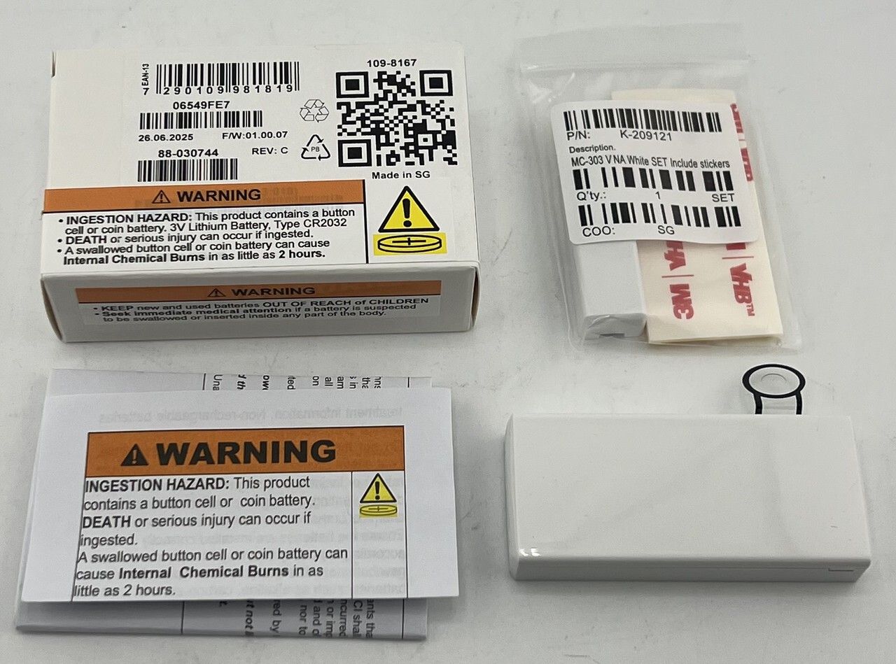 48* DSC PG9303 POWERG WIRELESS MAGNETIC DOOR WINDOW SENSOR 88-030744 915-3:010