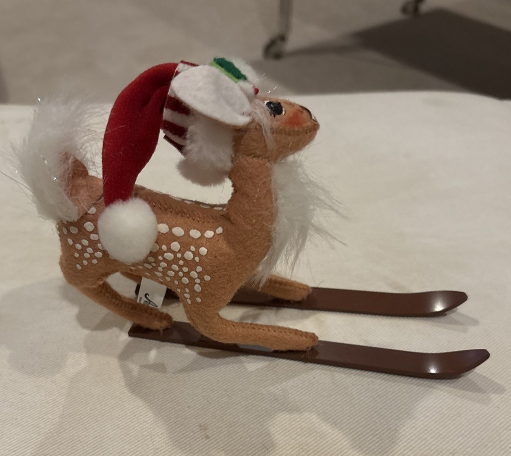 Analee Reindeer on Skis