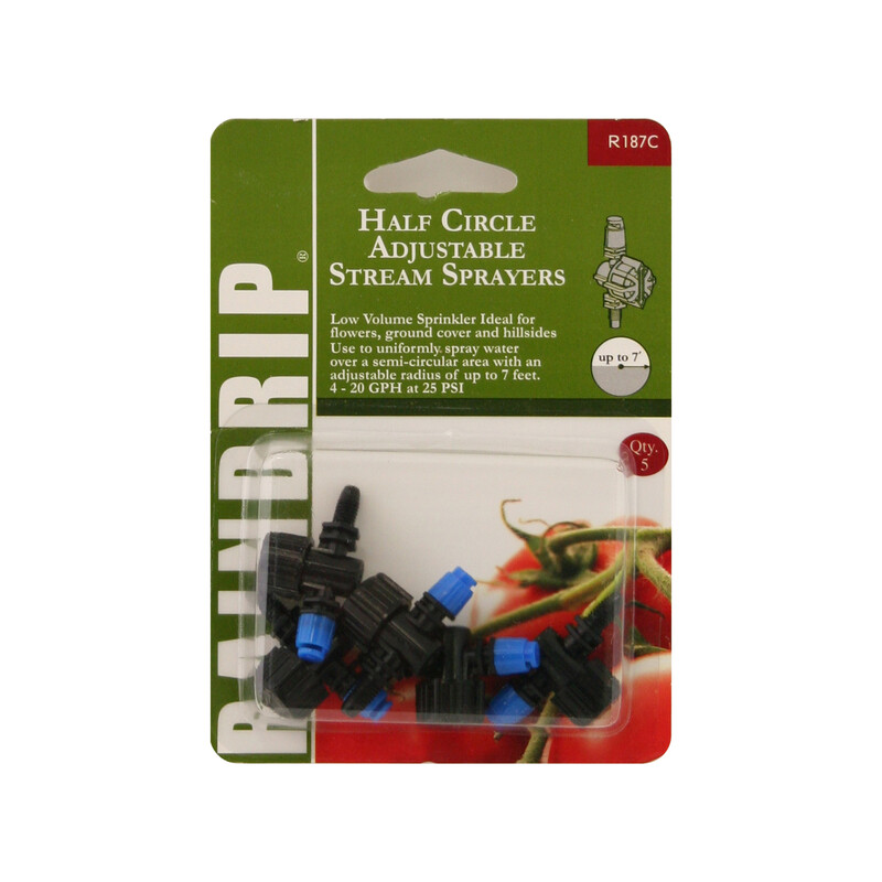 Raindrip R187CT 180 Degree Low Volume Half Circle Adjustable Sprayer