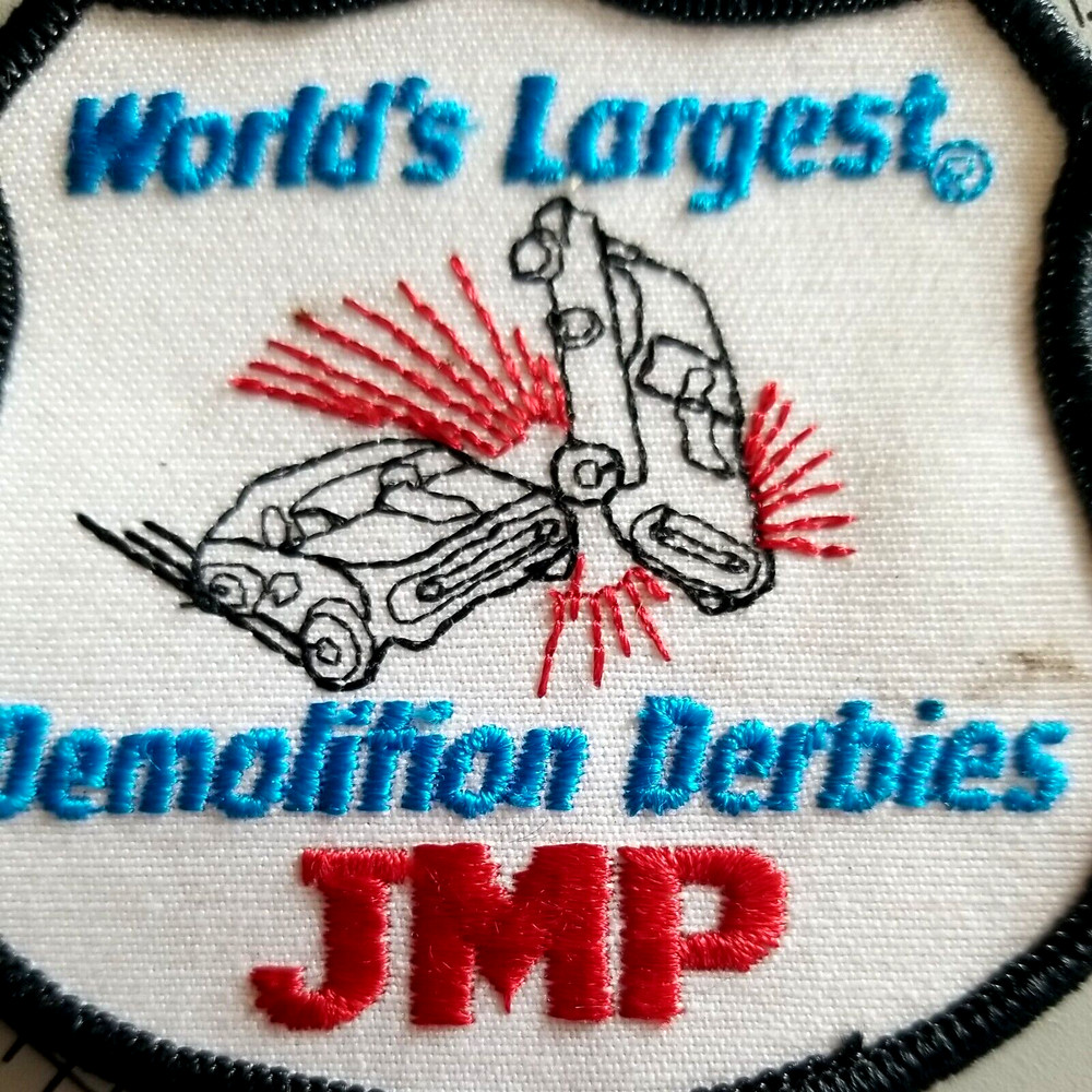 RACING PATCH 💥 WORLD'S LARGEST DEMOLITION DERBIES JMP 💥 CAR DERBY DB2