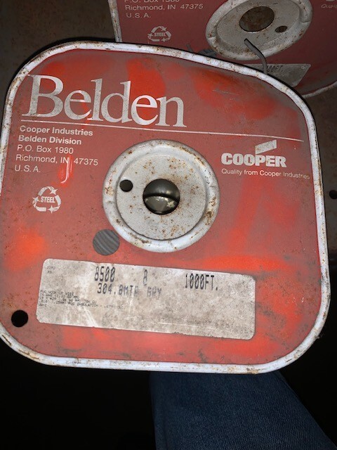 8500 008 1000 BELDEN WIRE