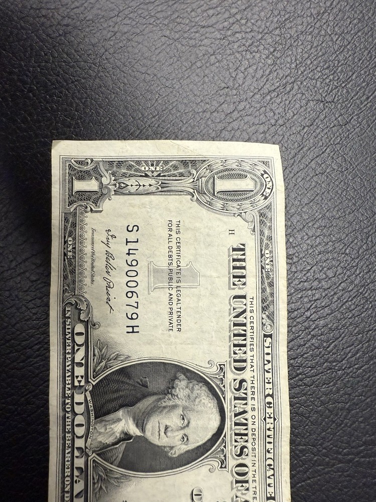 1935E $1 Silver Certificate Banknote