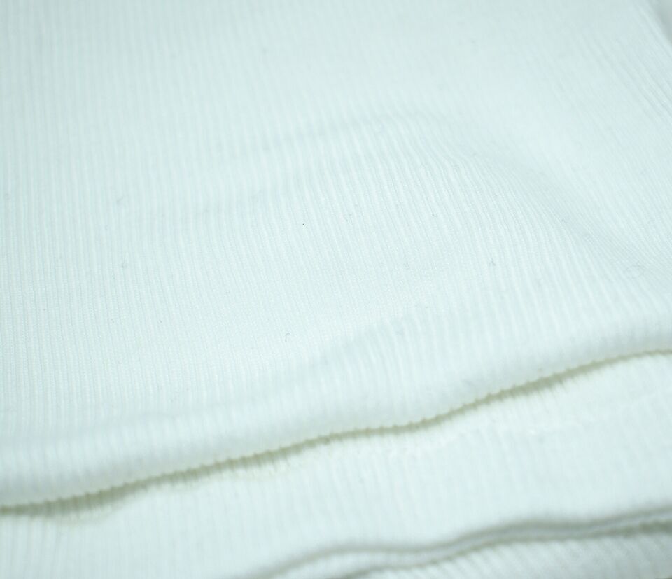 Men's 100% Cotton Tank Top A-Shirt Wife Beater Ribbed Undershirts Size: S-4XL