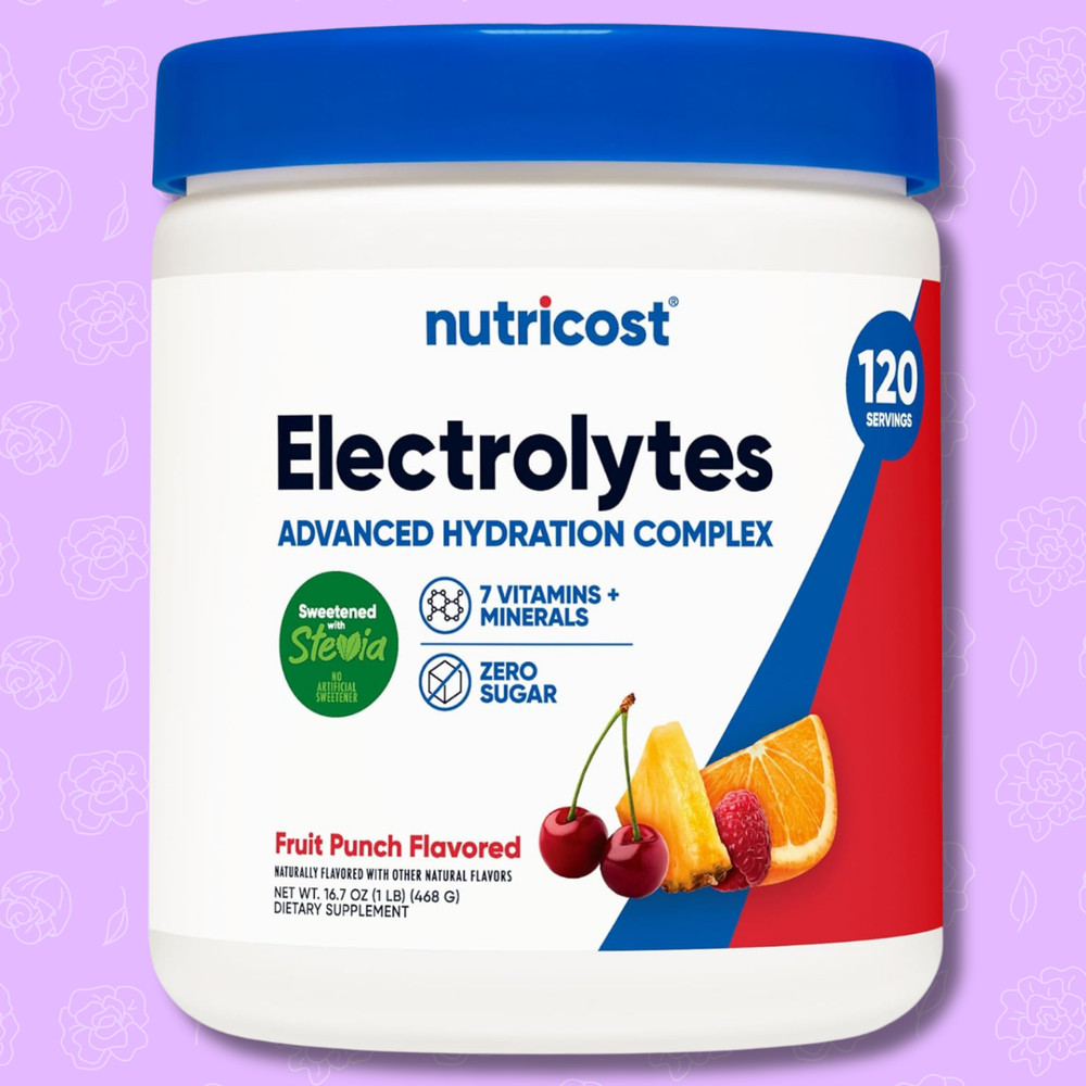 Electrolyte Complex Drink Mix Powder (Fruit Punch) 120 Servings