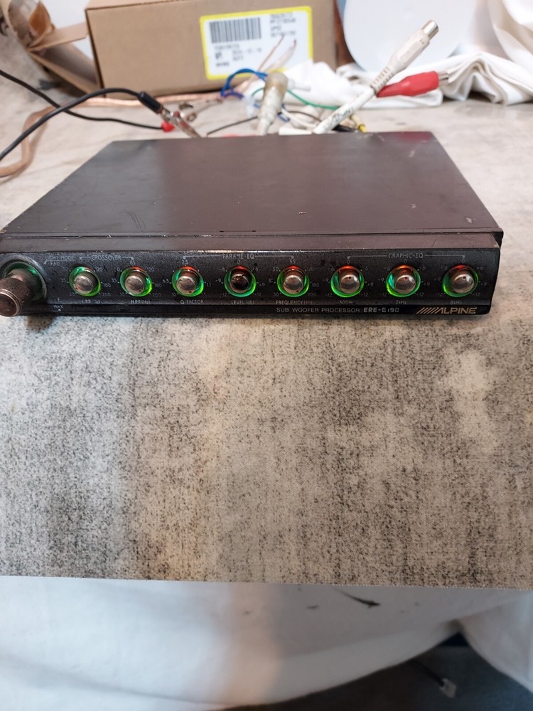 ALPINE ERE G-190 SUBWOOFER PROCESSOR