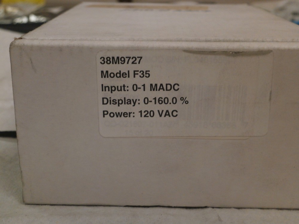 Simpson F35 INPUT 0-160 POWER 120 VAC