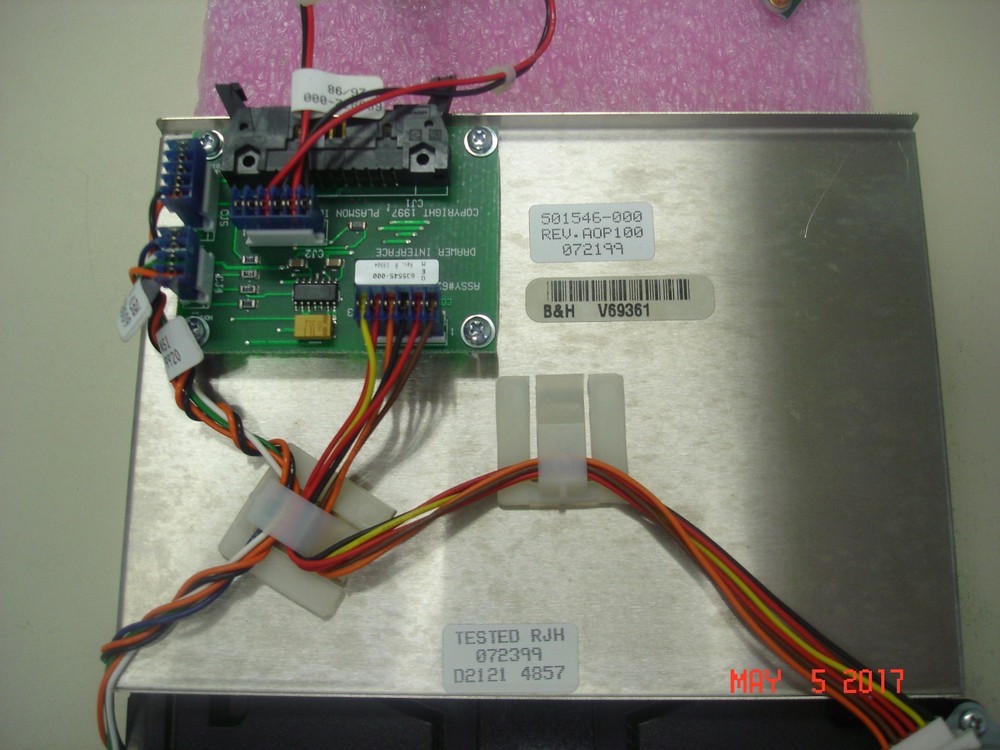 501546-000 TOP CD CHANGER & INTERFACE FOR PLASMON OPTICAL LIBRARY, 635545-000