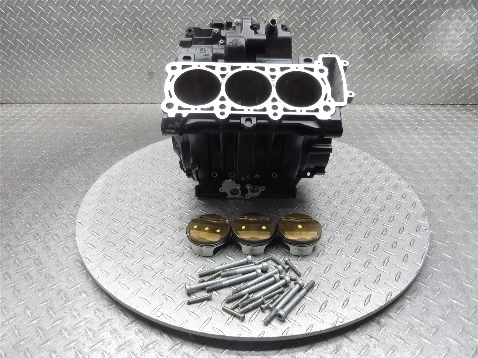 2020 20-21 MV Agusta Brutale 800RR Crankcase Case Engine Motor Block Piston Lot