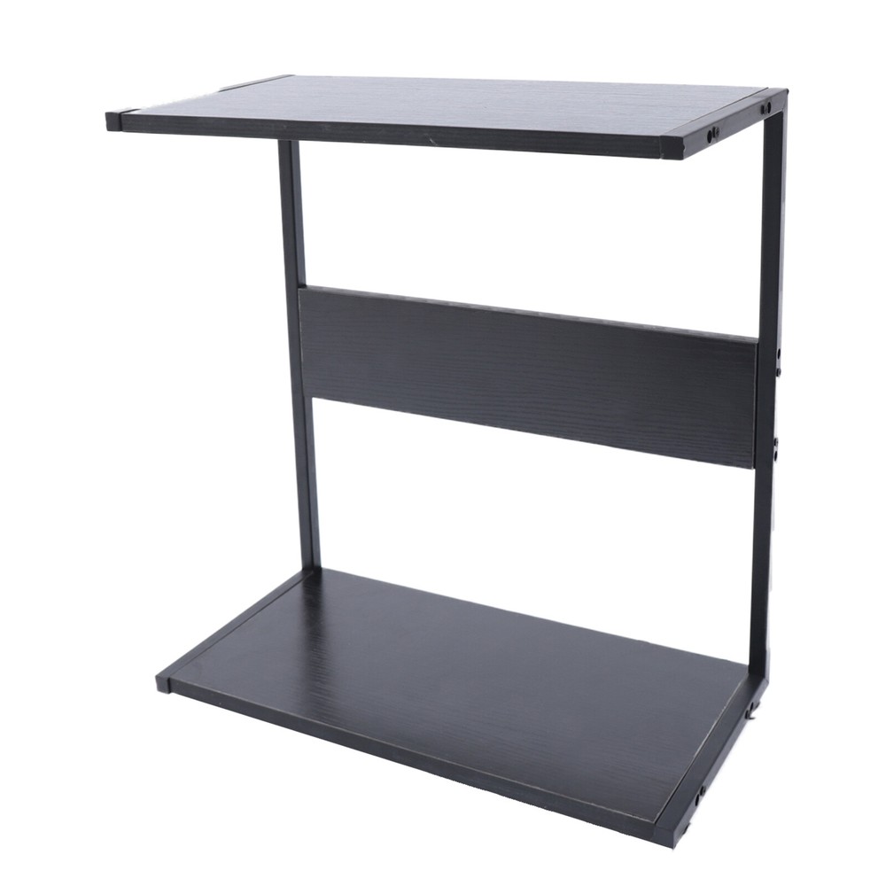 2 Tiers Computer Tower Stand, Under Desk CPU Stand PC Stand with Rolling Wheels