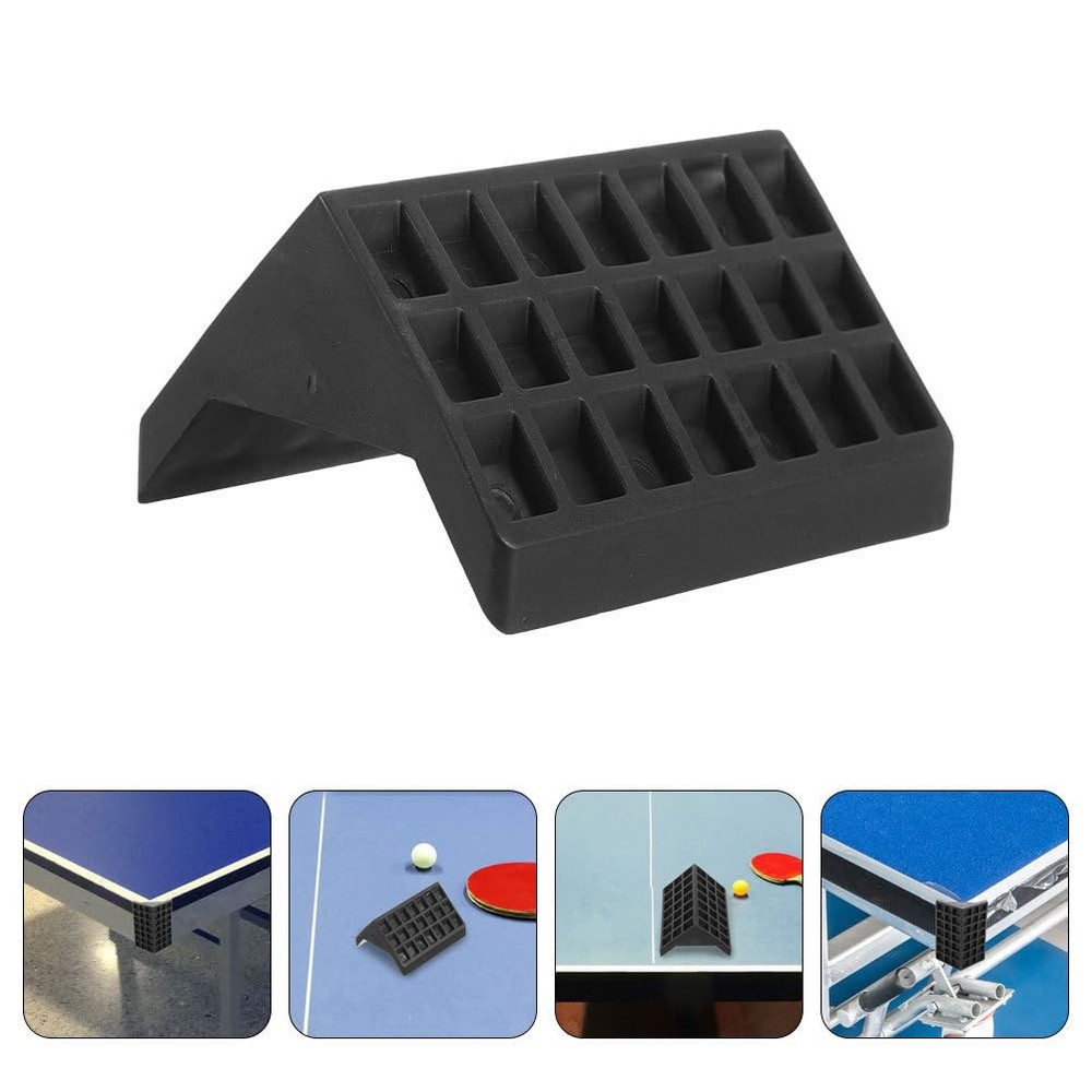 Table Tennis Table Corner Guard 4Pack Indoor Desk Corner Wrap Plastic Protect...