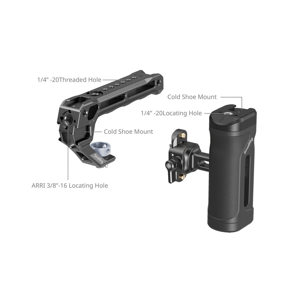 SmallRig Mini Side Handle and Top Handle Kit for Camera Cage 5949