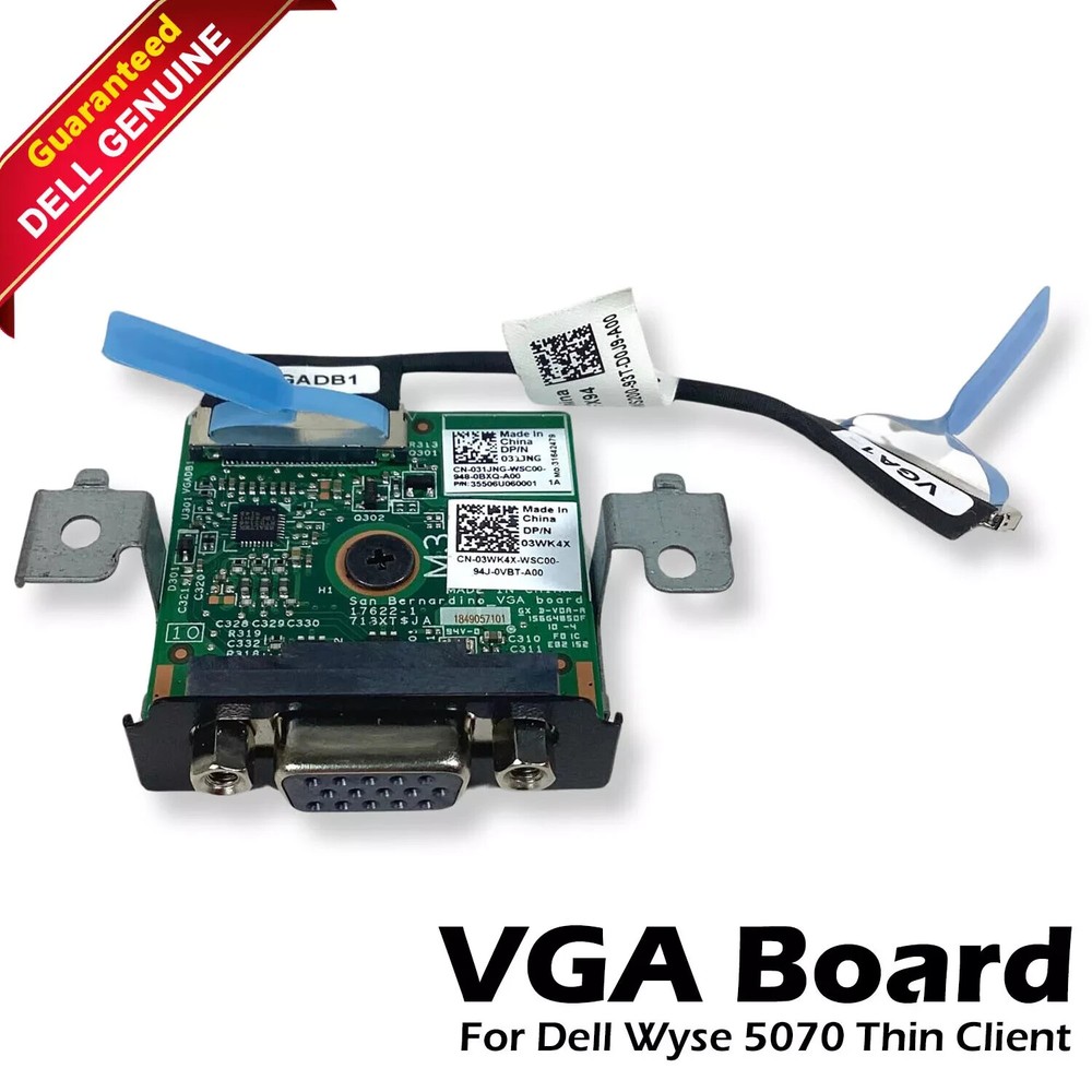 New Dell Wyse 5070 Thin Client Video Graphics Array Board w/ Bracket CFX94 3WK4X