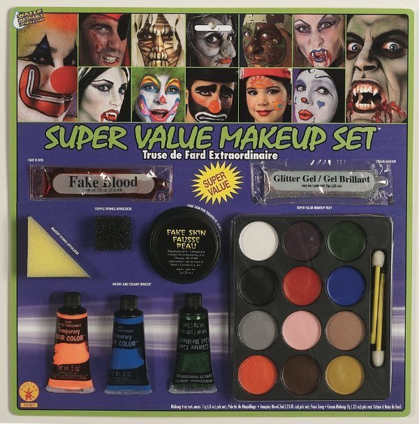 Super Value Makeup Kit Halloween costume Accessory Clown Vampire