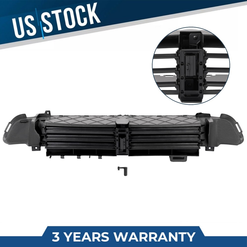 Front Active Grille Shutter Assembly w/o Motor for Jeep Cherokee SUV 2014-2018