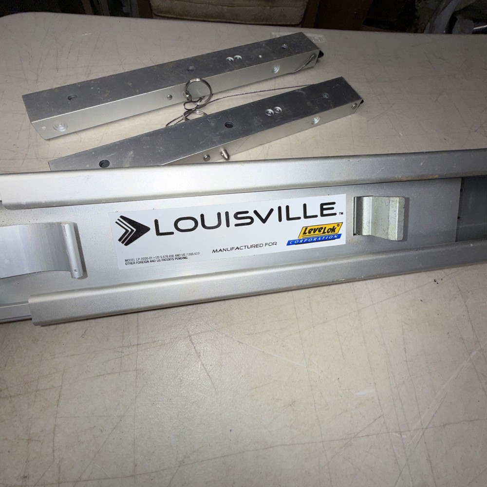Levelok Keylock Quick Connect Ladder Leveler Full Kit. Model LP-2220-01 Open Box
