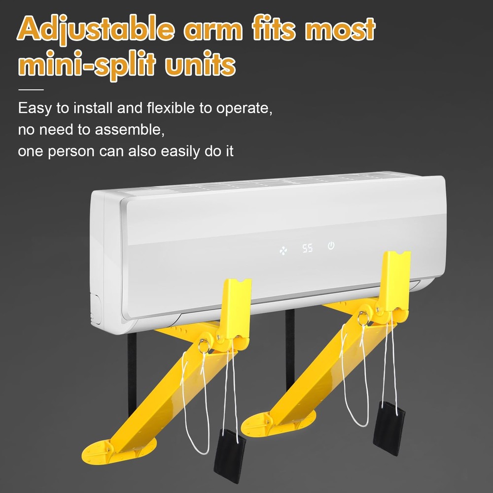 Mini Split Support Tool - Wall Mount Bracket for Ductless AC, Easy Install