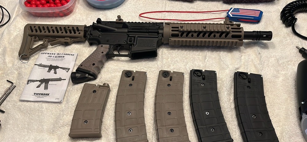 tippmann paintball gun package