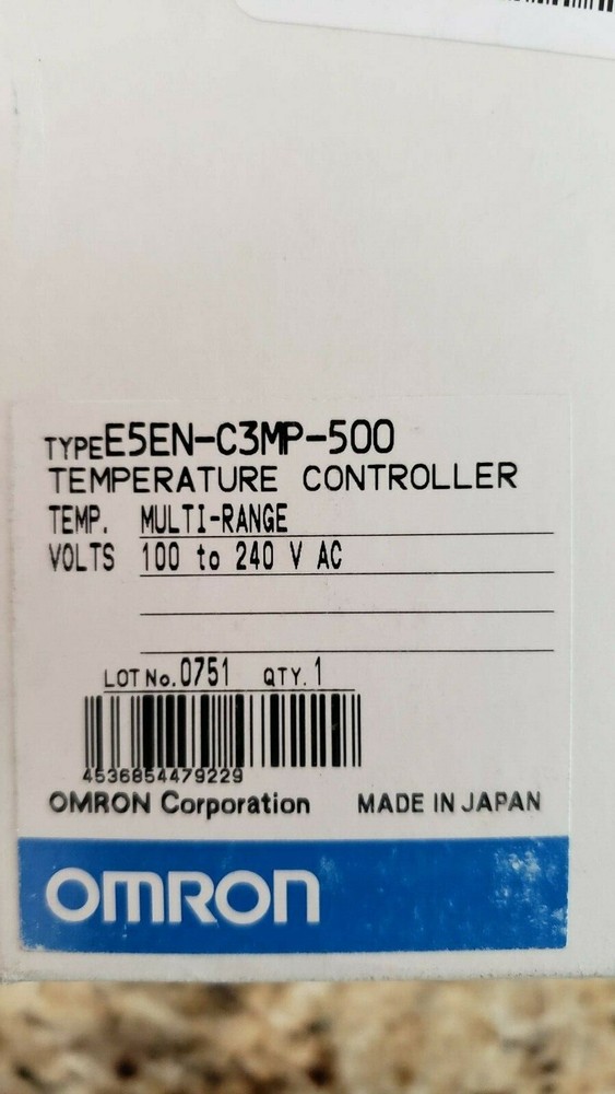 OMRON E5EN-C3MP-500 TEMPERATURE CONTROLLER MULTI-RANGE