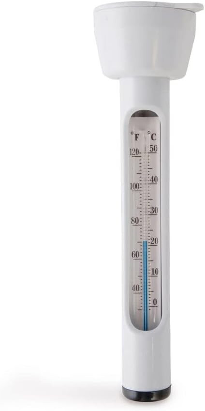 Intex POOL Thermometer Floating White Tub Fahrenheit & Celsius BRAND NEW