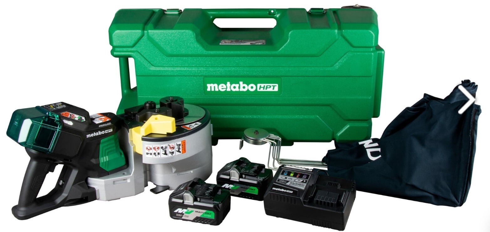Metabo HPT VB3616DA 36V MultiVolt Brushless Rebar Bender/Cutter Kit. Brand New.