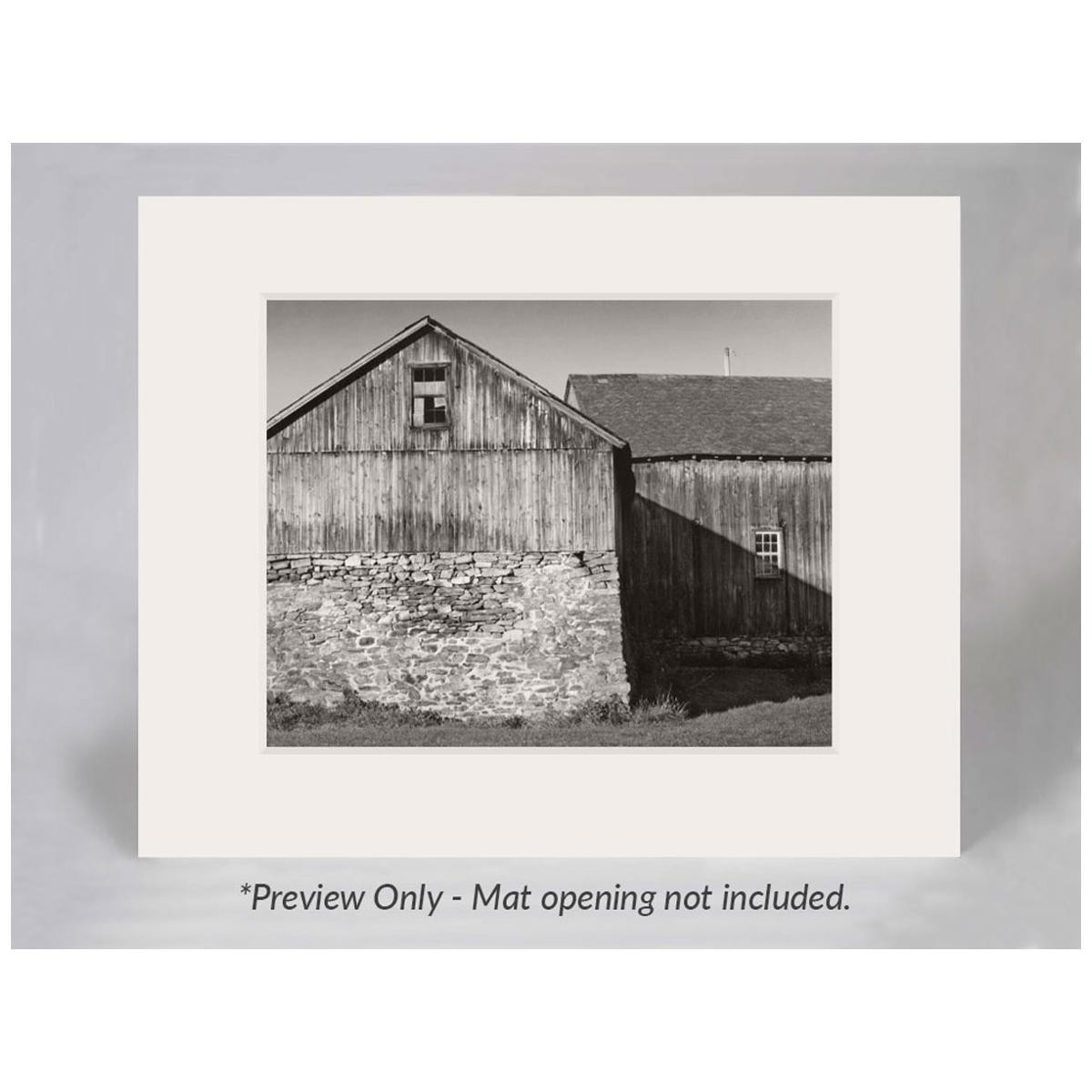 Archival Methods Conservation Mat Board, 32x40", 4 Ply, Pearl White, Package of