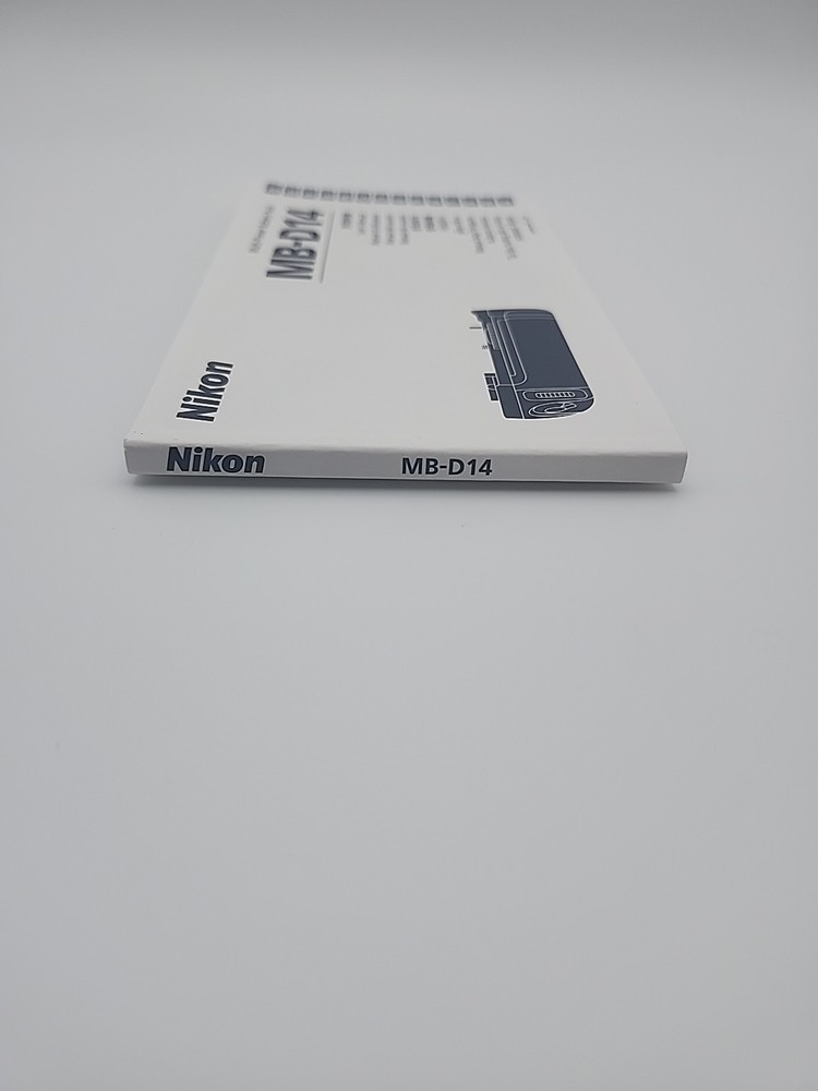 Nikon MB-D14 Multi-Power Battery Pack Manual