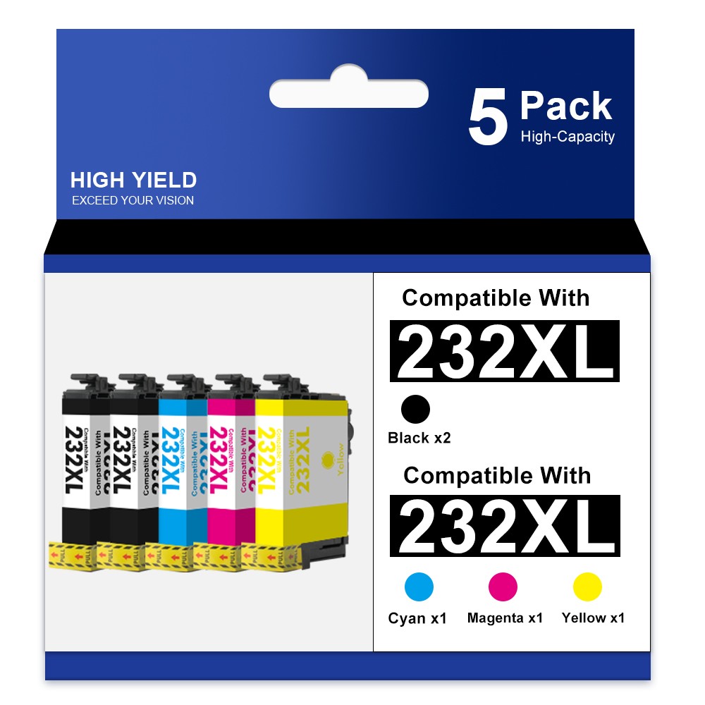 232XL Ink Cartridge compatible with Epson 232 XL WF-2950 WF-2930 XP-4205 XP-4200