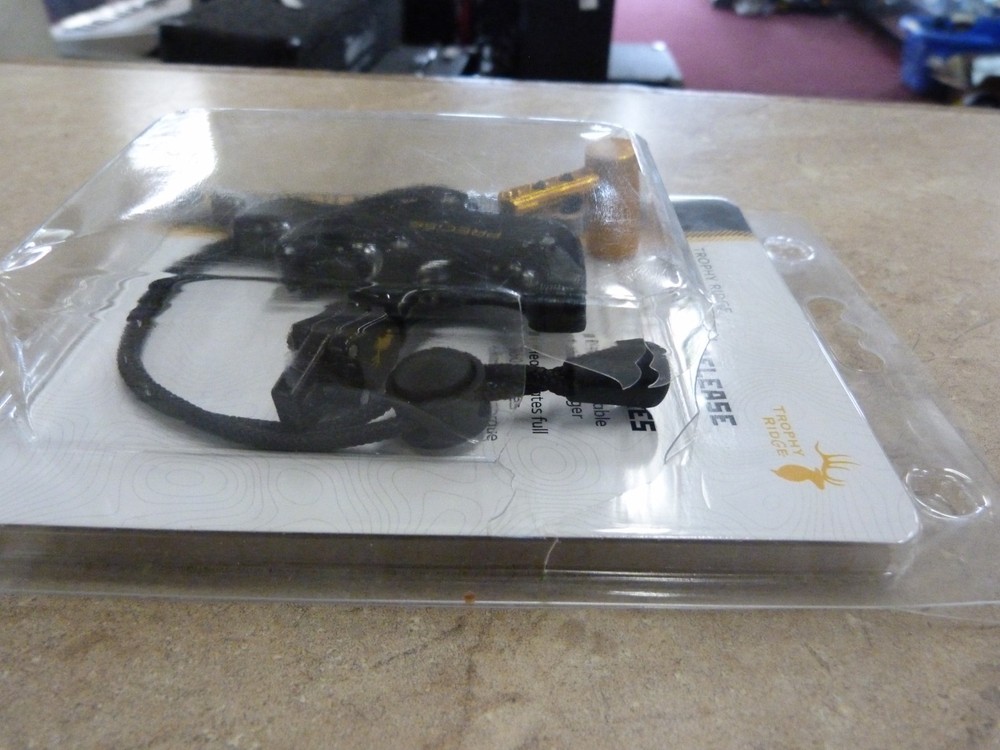 Trophy Ridge Precise Thumb Trigger Release for Compound Bow, Black Gold