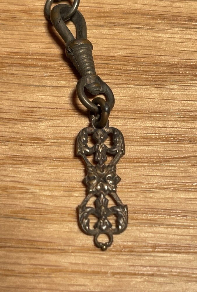 Antique Victorian Chatelaine Thimble Holder Very Ornate