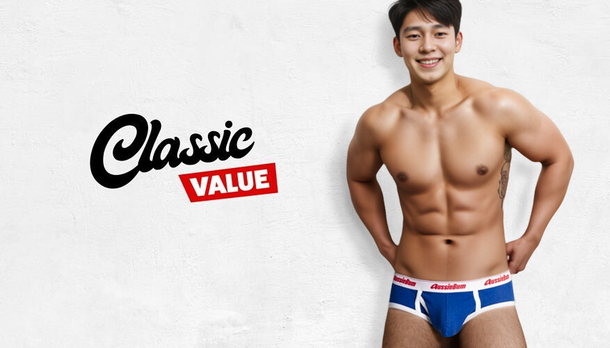 aussieBum Classic Royal Blue Brief
