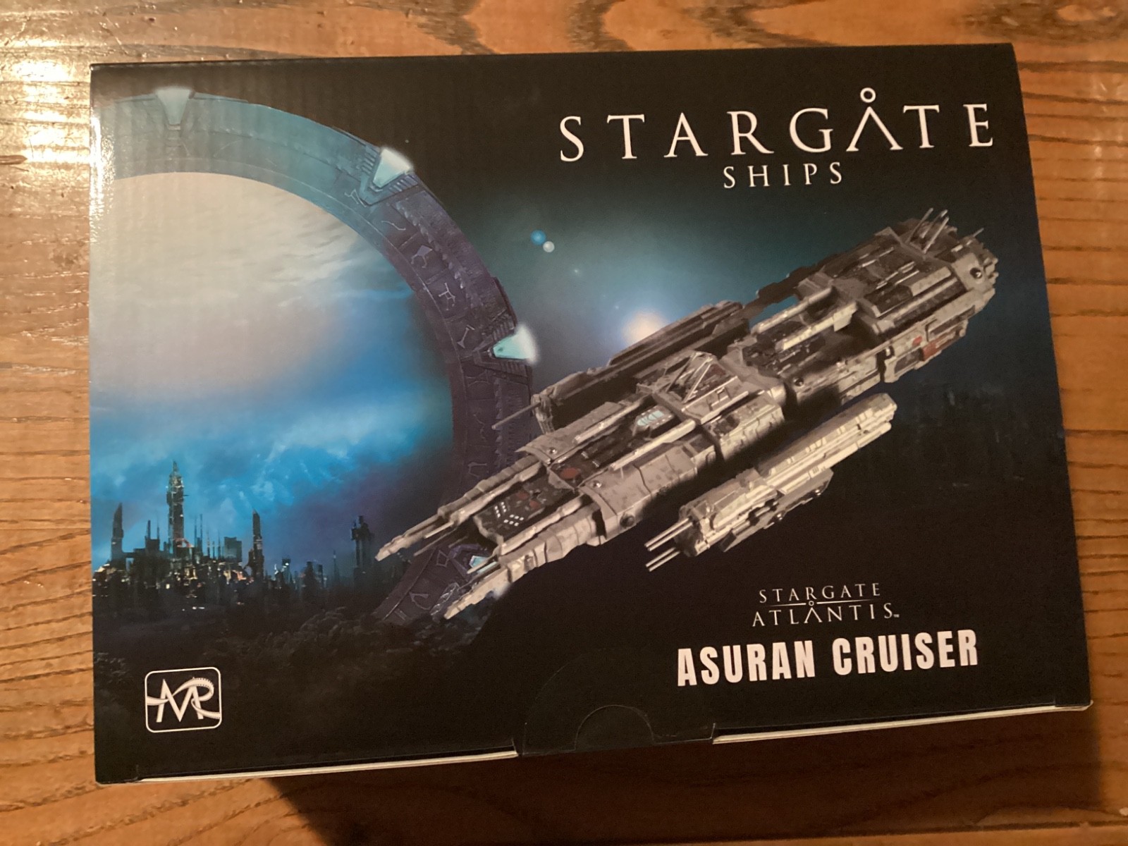 Master Replicas Stargate Atlantis Ships Collection Asuran Cruiser new