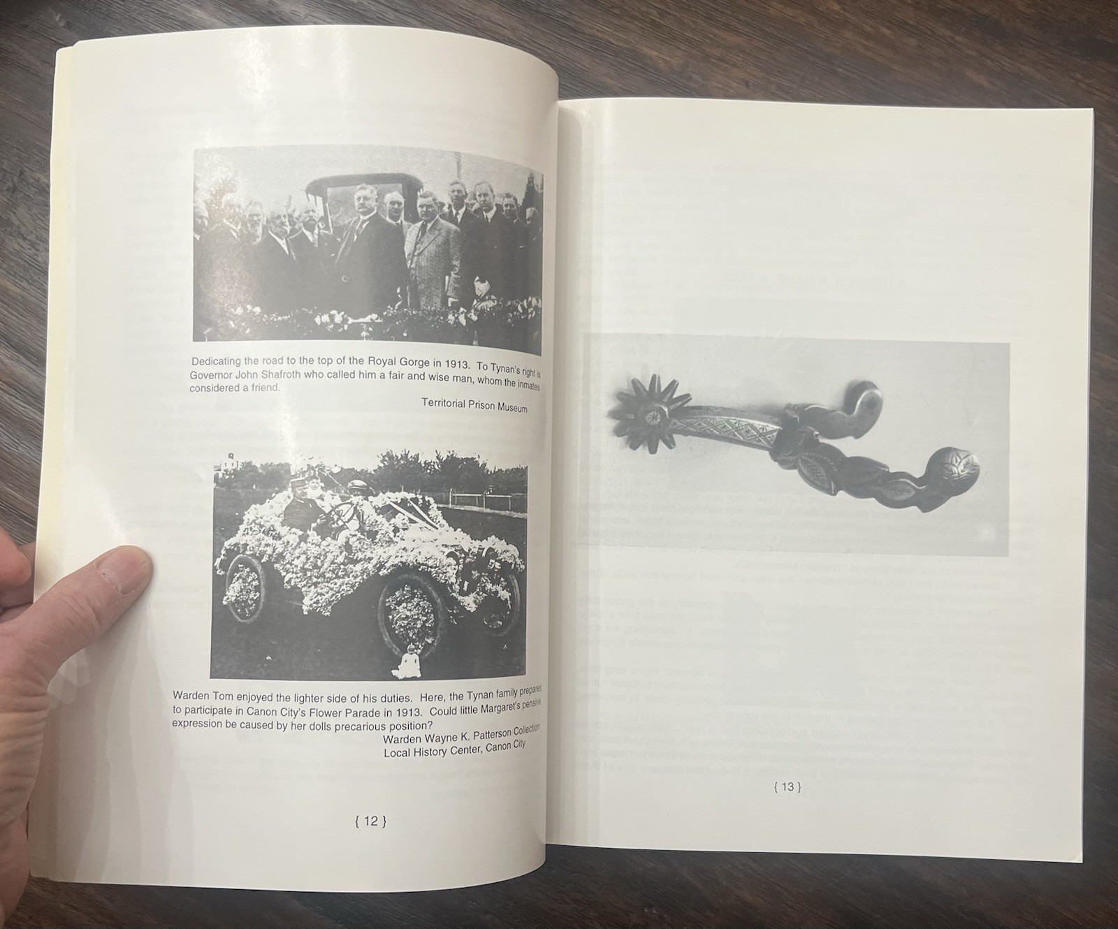 COLORADO PRISON SPURS & THE MEN WHO MADE THEM SIGNED LIMITED FIRST EDITION