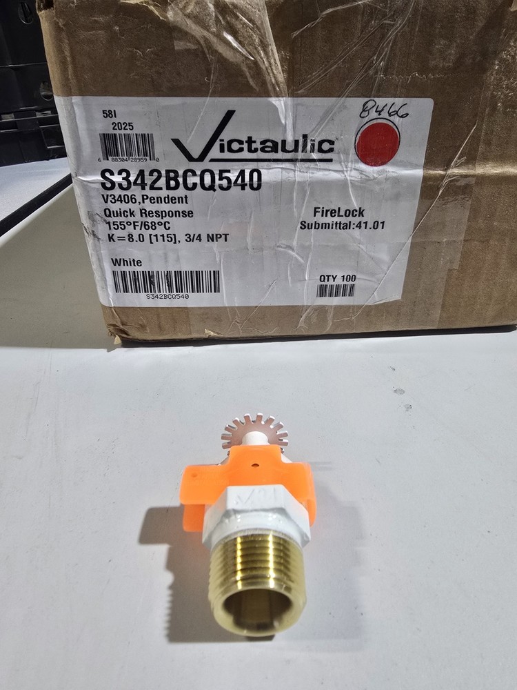 Victaulic V3406 Pendent Fire Sprinkler