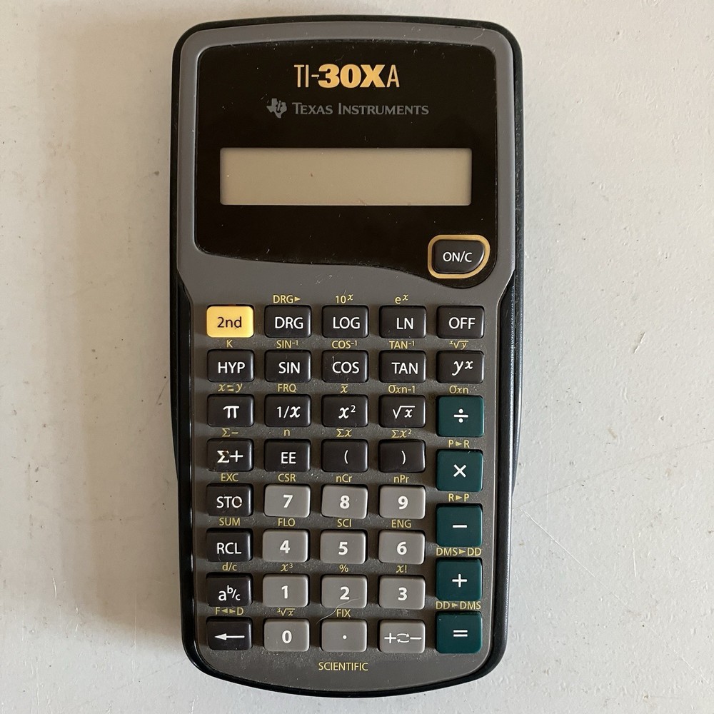 Texas Instruments TI-30XA Calculator