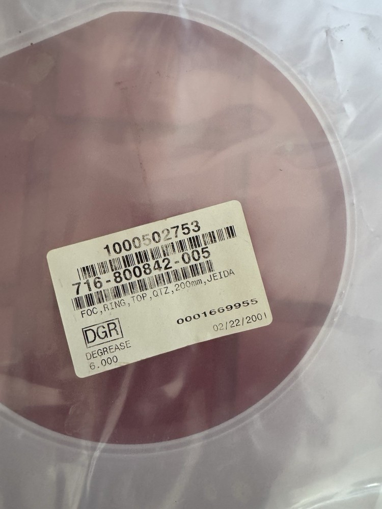 Lam Research 200mm Focus Ring