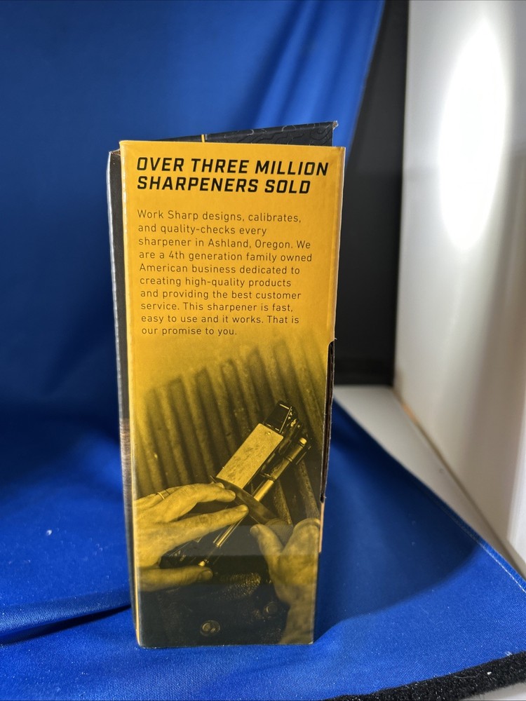 Work Sharp WSGSS Guided Sharpening System Benchtop Honing Kit New