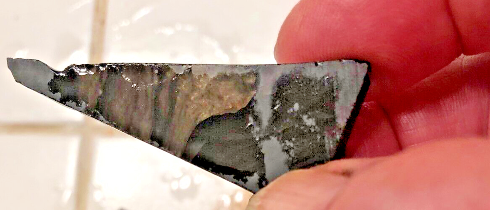 OBSIDIAN and slag glass Flint Knapping Primitive preforms great gem quality