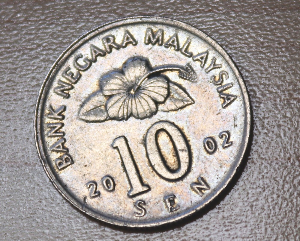 2002 Malaysia 10 Sen