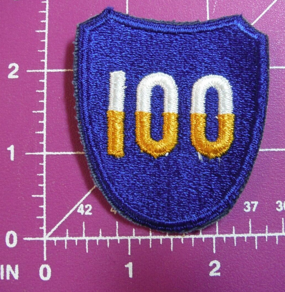 US Army 100th Infantry Division Sew On Full Color Class A Uniform Patch